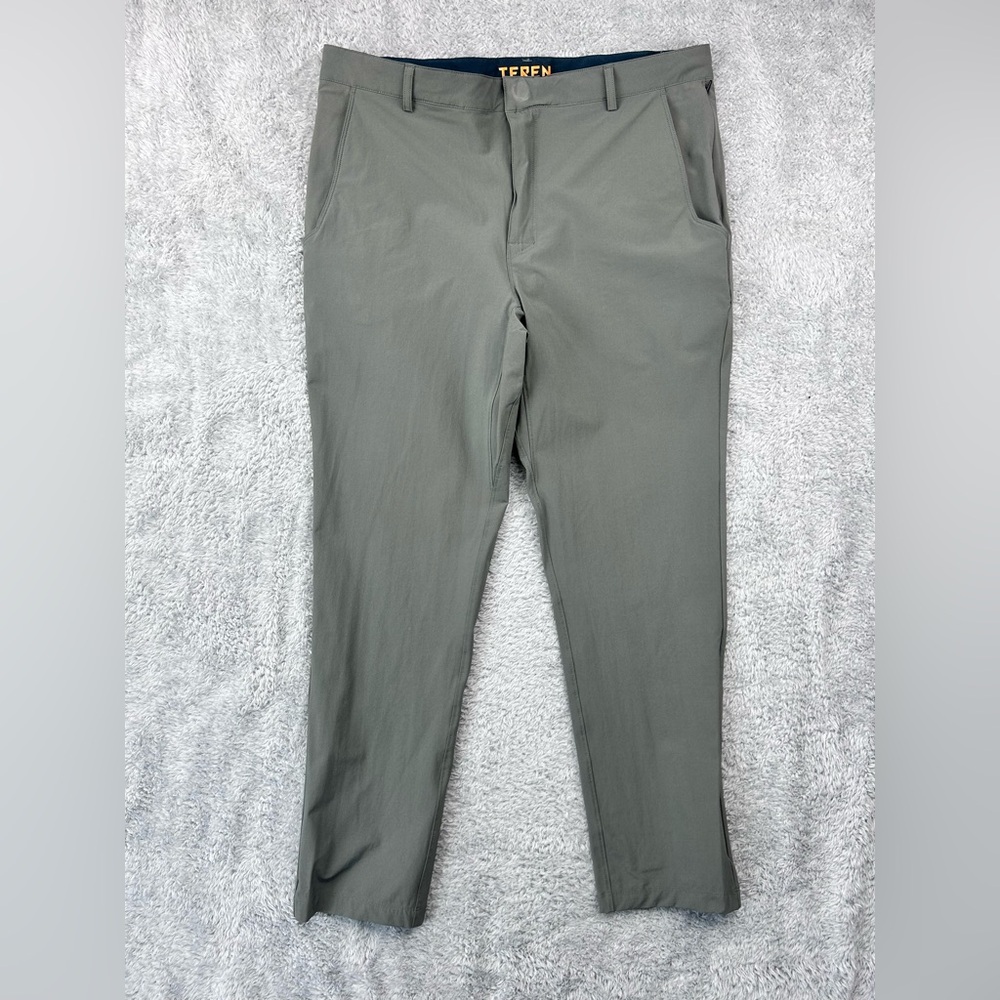 Teren Lightweight Pants Hiking Fishing Workwear Quick Dry Insect Repel 34 x 30